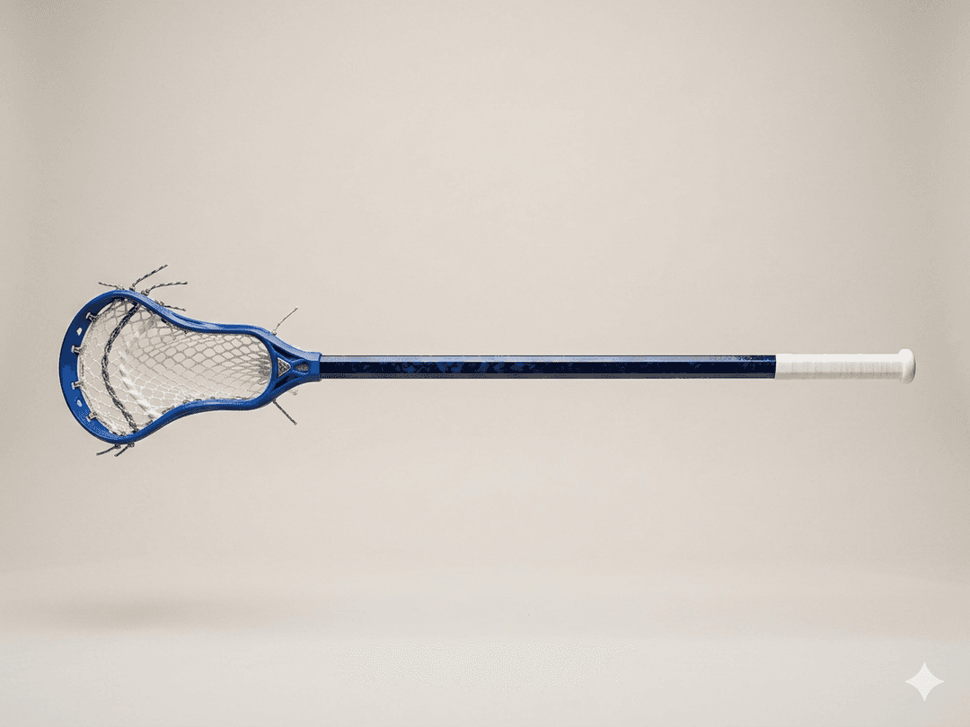 Lacrosse stick after LaxSkins wrap